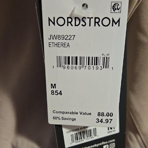 90 Degree By Reflex Tan Utility Jacket Lightweight Casual - Picture 6 of 6